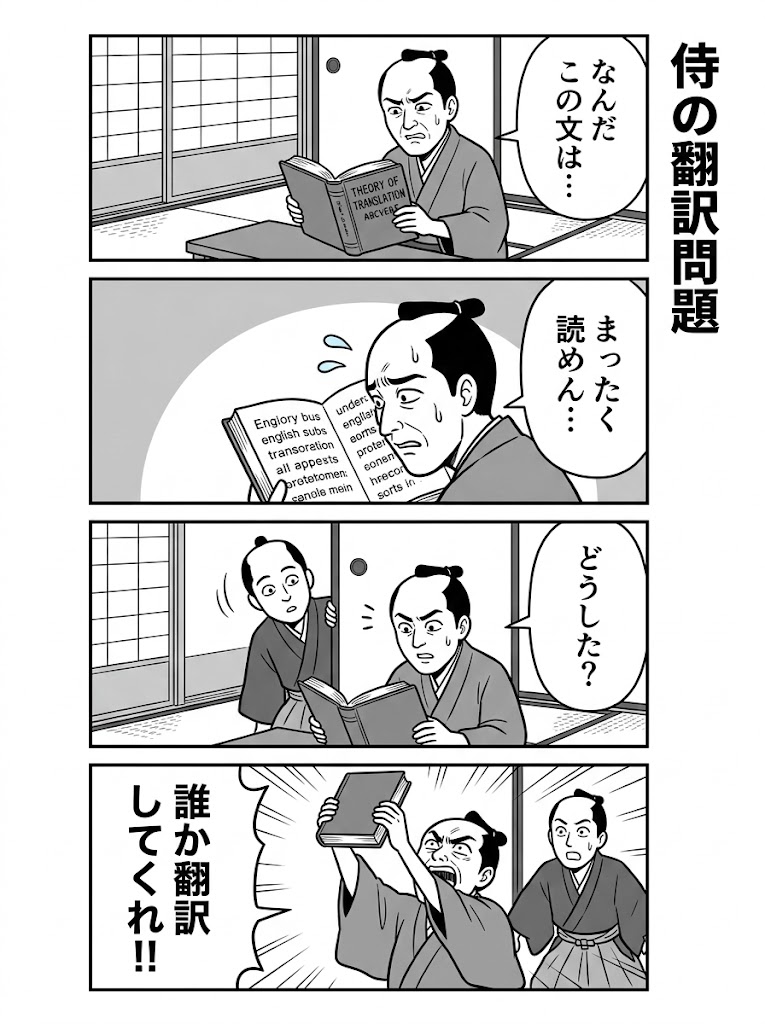 Original Japanese manga page